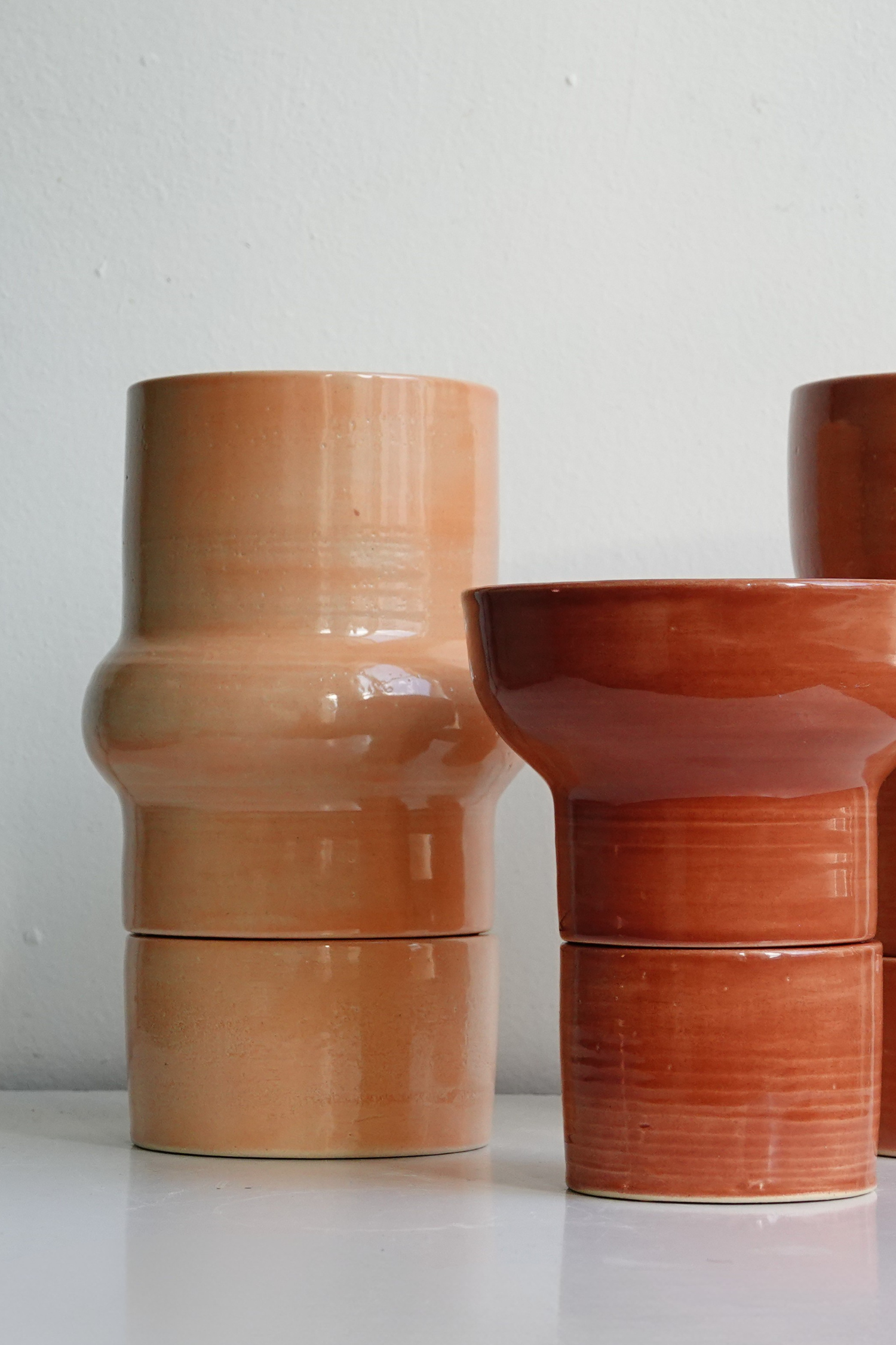 Tangerine Alma Planter
